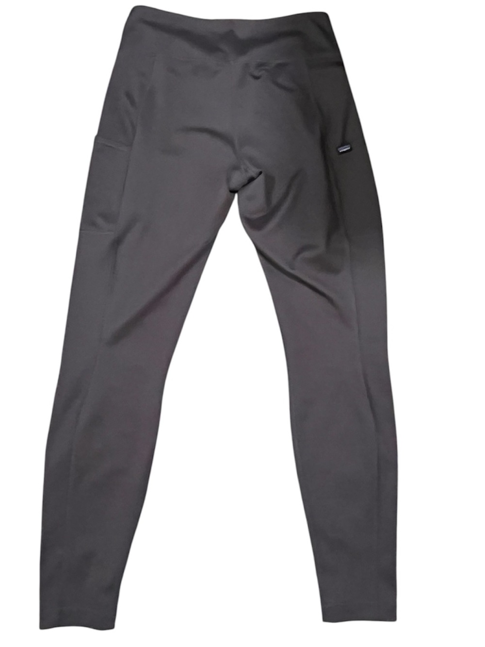 Patagonia Pack Out Tights Grey Outdoor Hiking Drop In pockets Size Medium - Picture 2 of 9